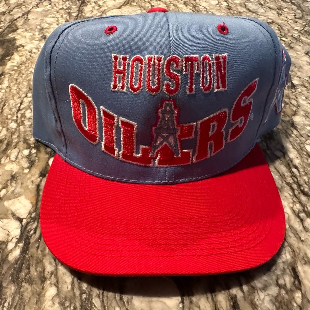 Vintage Houston Oilers Hat, NFL
